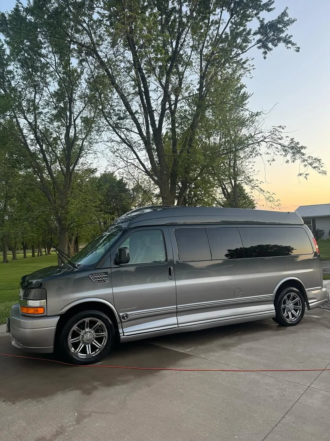 Large van wash, paint decontamination, clay-bar treatment, sealant, and interior detail, work photo 1