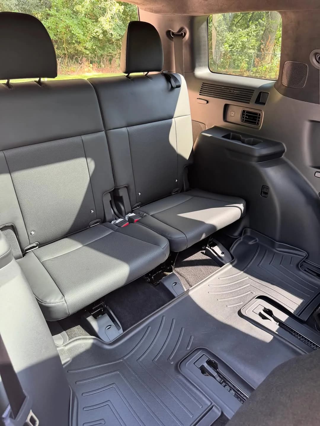 Authentic interior work from a Hyundai Santa Fe detail