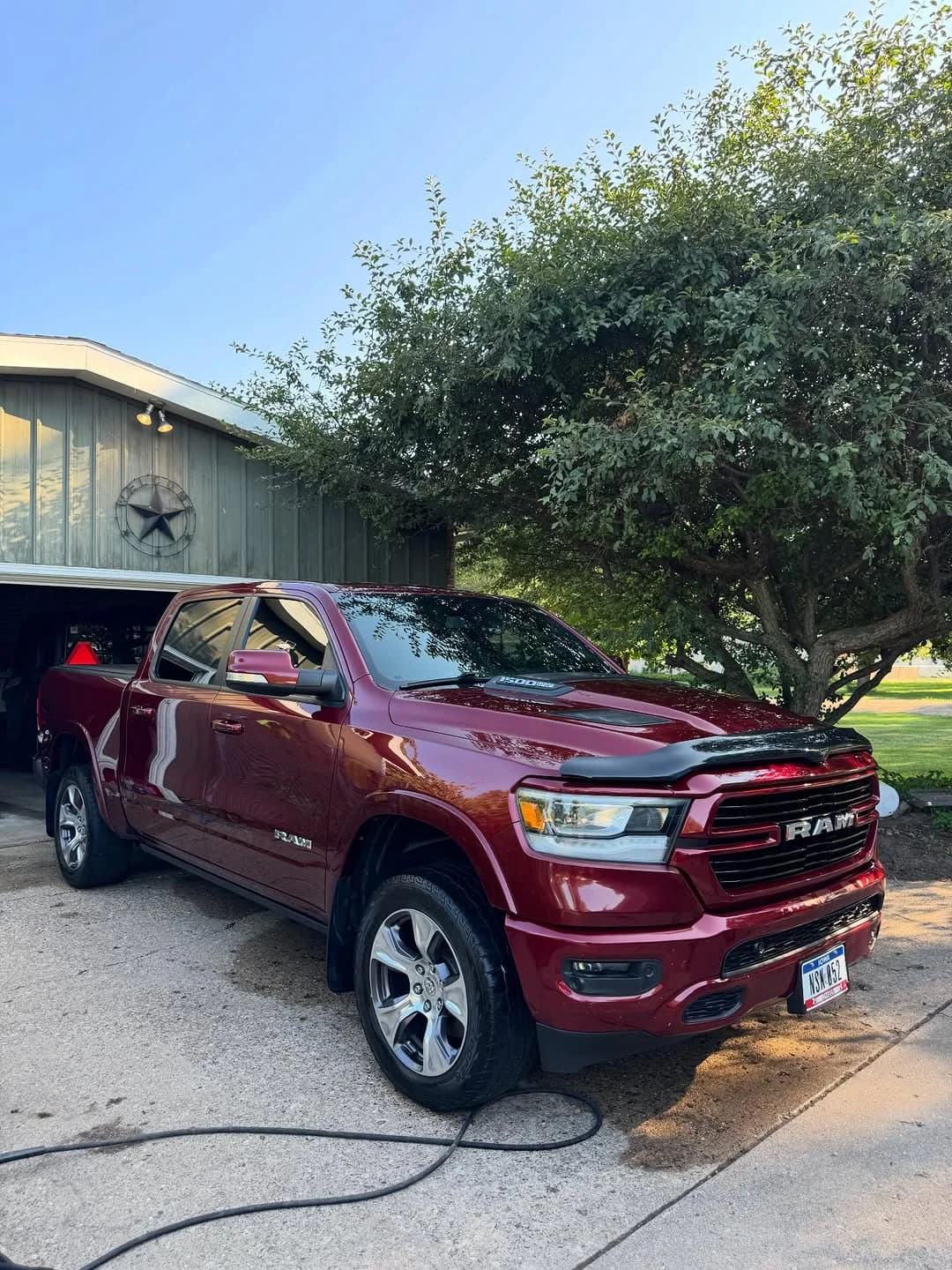 Ram 1500 complete interior detail and traditional paste wax, work photo 1